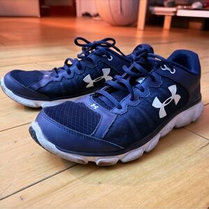 Under Armour Navy Blue Athletic Sneakers